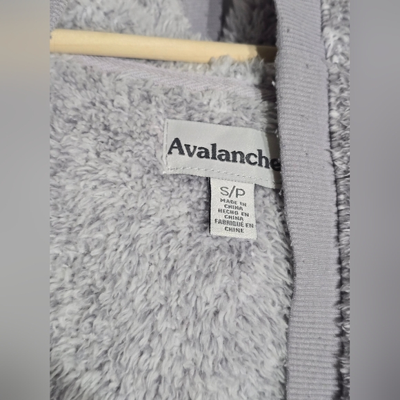 Avalanche Sherpa Fleece Robe Jacket - Picture 4 of 4